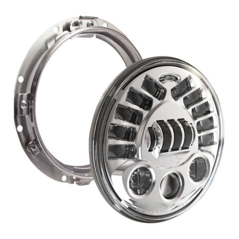 Custom Dynamics ProBeam 7" Adaptive LED Headlight For Harley 1994-2016