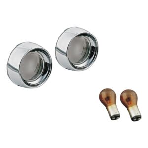 KURYAKYN Fanale Posteriore LED Per Moto, Trim Right Stop 7", Fanalino Targa, Design Compatto Antifango