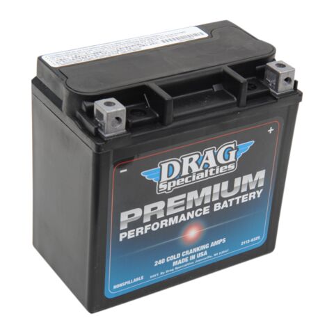 Drag Specialties GYZ16HL Premium Performance AGM Battery For Harley 2004-2024