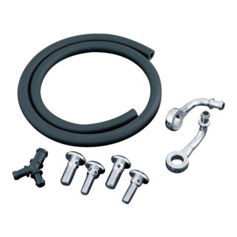 Kuryakyn Short Leg Bluegrass Breather Kit For Harley 1993-2017