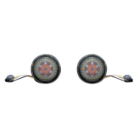 Custom Dynamics ProBEAM Dynamic Ringz LED Turn Signals For JAE Harley CVO 2016-2023