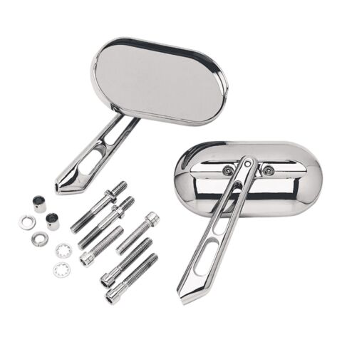 Kuryakyn Small Magnum Mirrors With Flat Glass