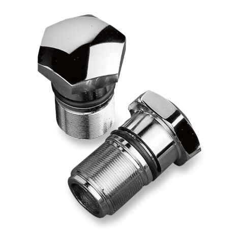 Drag Specialties Fork Tube Caps For Harley FX 1971-1985