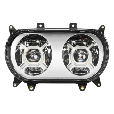 Custom Dynamics Double-X LED Headlights For Harley Road Glide 2015-2025