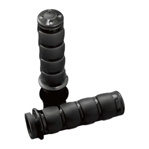 Kuryakyn Black ISO Grips Honda Gold Wing 1980-2017