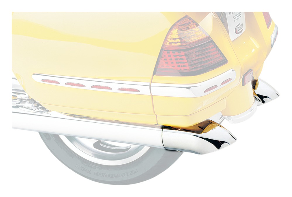 Kuryakyn Turndown Exhaust Extensions Honda Gold Wing 20012017 Cycle Gear