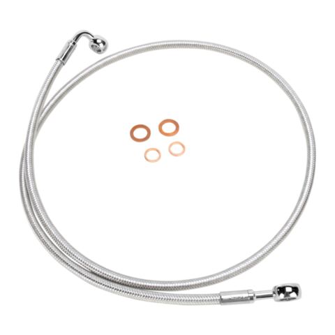 Magnum Sterling Chromite II E-Z Align DOT Braided Single Disc Front Brake Line