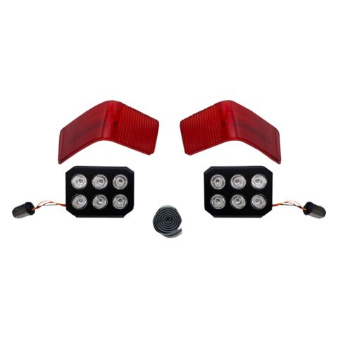 Custom Dynamics LED TourPak Lights For Harley Touring 1989-2013