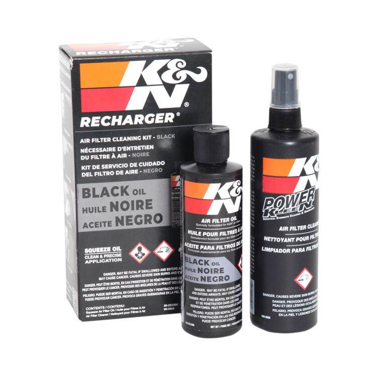 K&N Air Filter Care Service Kit Cycle Gear