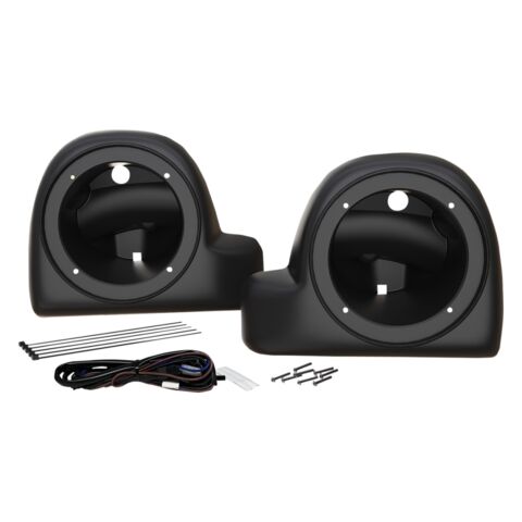 Wild Boar By Hogtunes 6 1/2” Lower Fairing Speaker Adapters For Harley Touring 2014-2025
