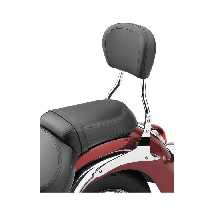 Cobra Standard Round Sissy Bar with Pad For Harley Softail 2000-2006