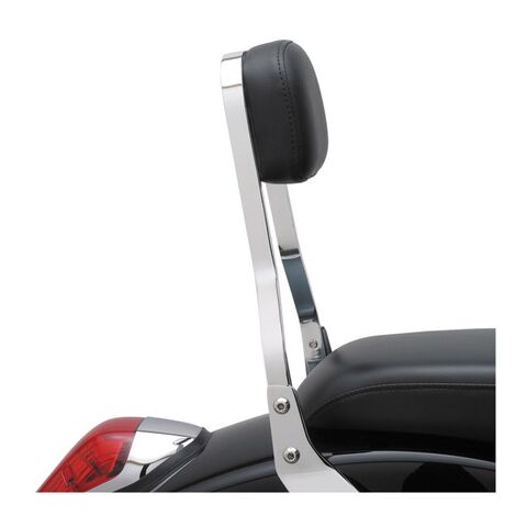 Cobra Standard Square Sissy Bar with Pad For Harley Softail 2000-2006
