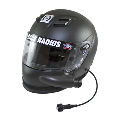 PCI Race Radios Wired HJC H10 RaceAir Helmet