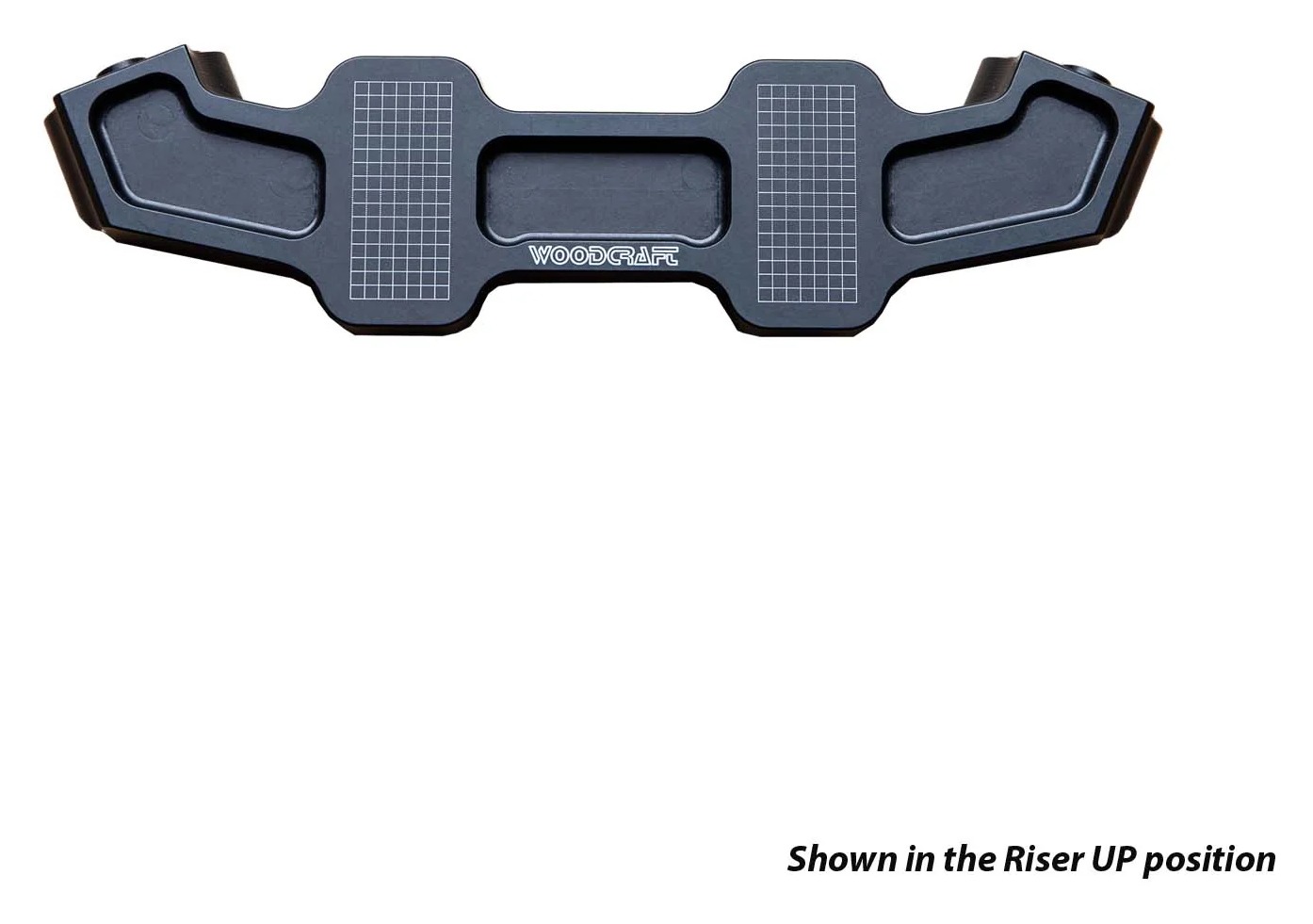 Woodcraft Universal Clip-On Risers w/ Adapter Plate - Cycle Gear