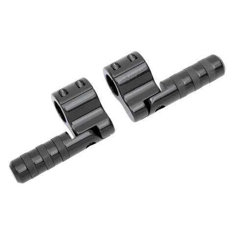 Lindby Wide O Ring Style Clamp On Foot Pegs for Linbar