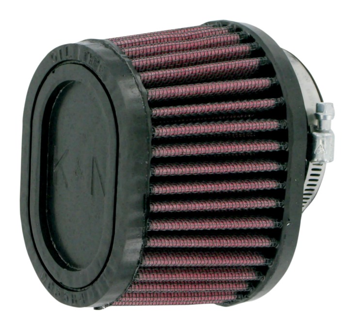 K&N Oval Tapered Offset Universal Air Filter RU0981 Cycle Gear