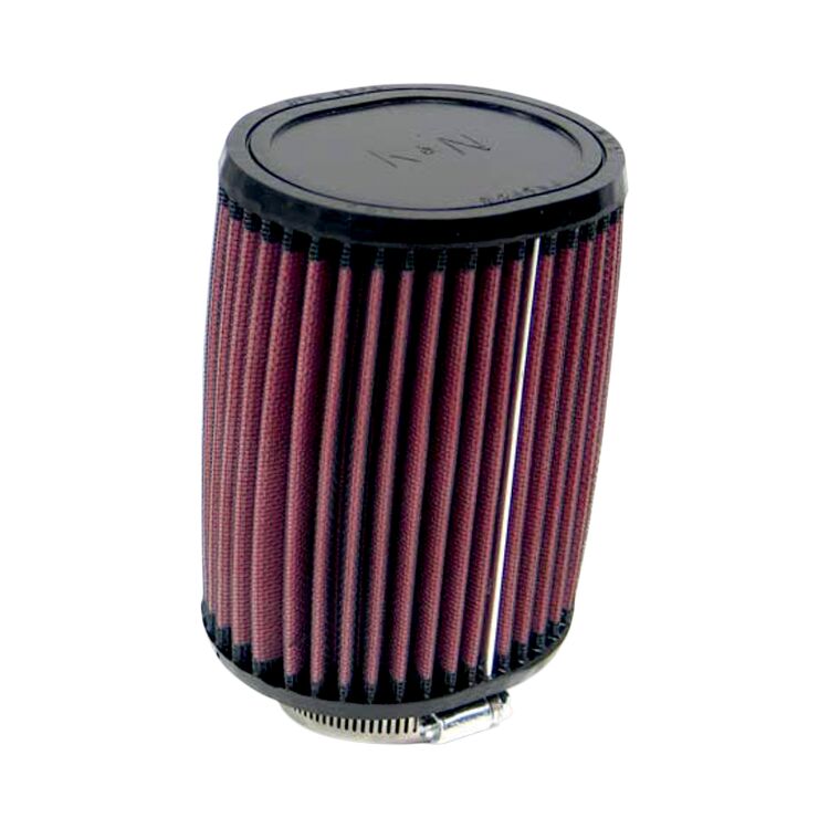 K&N Oval Universal Clamp-On Air Filter RU-115