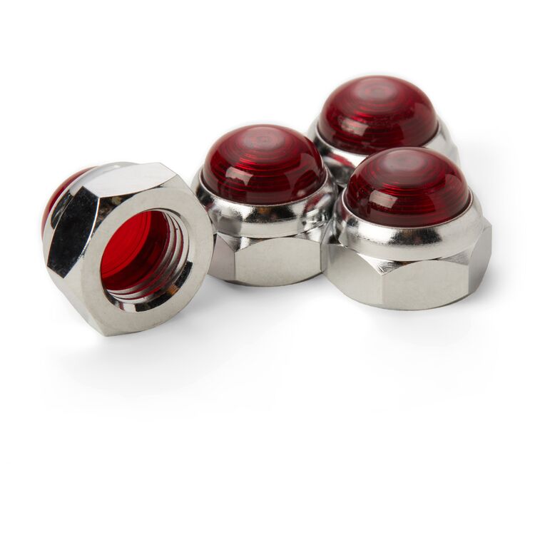 Milwaukee Twins Rocker Shaft Nuts For Harley Shovelhead 1966-1984