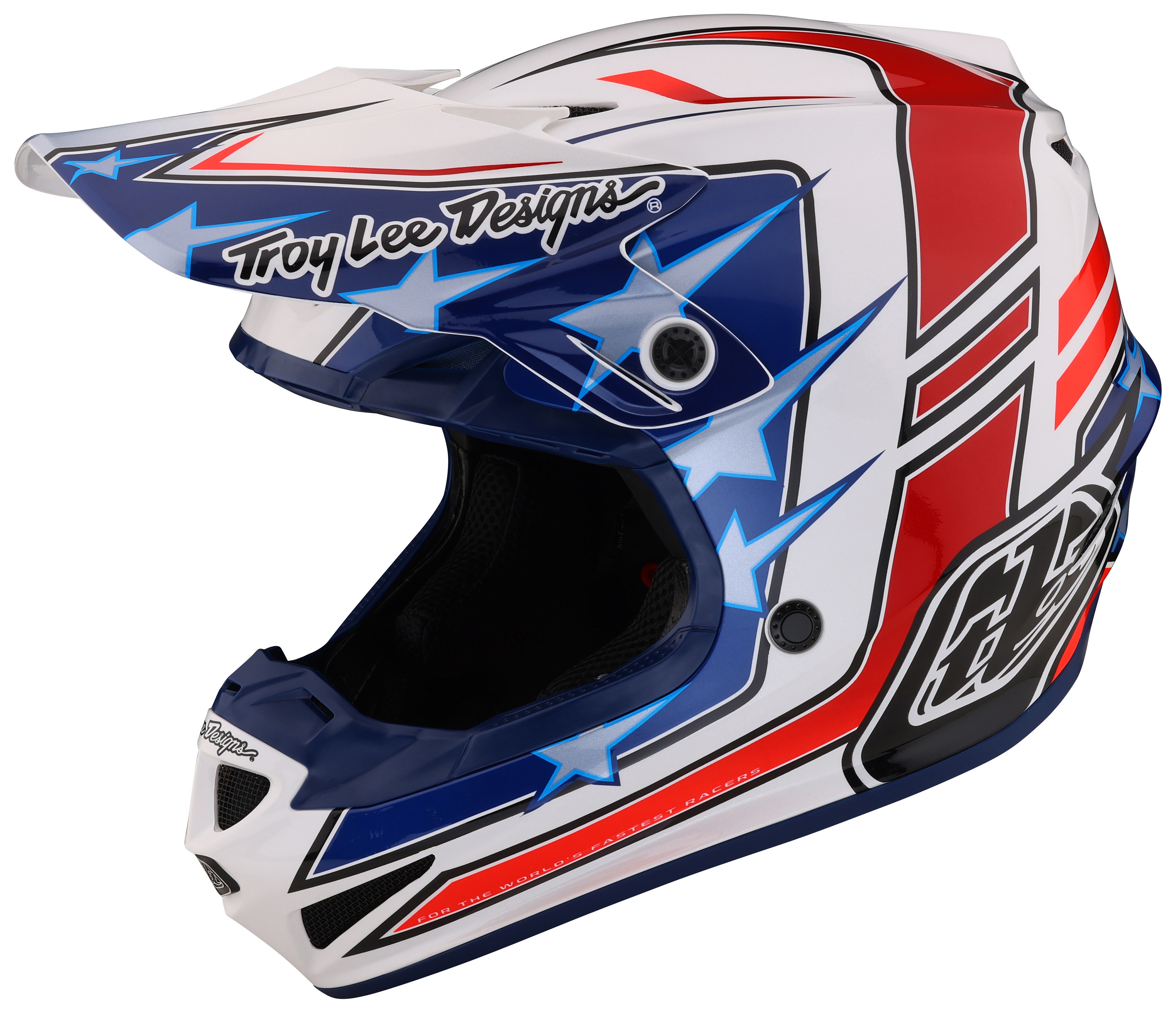 Troy Lee Youth SE4 Polyacrylite Flagstaff Helmet Cycle Gear