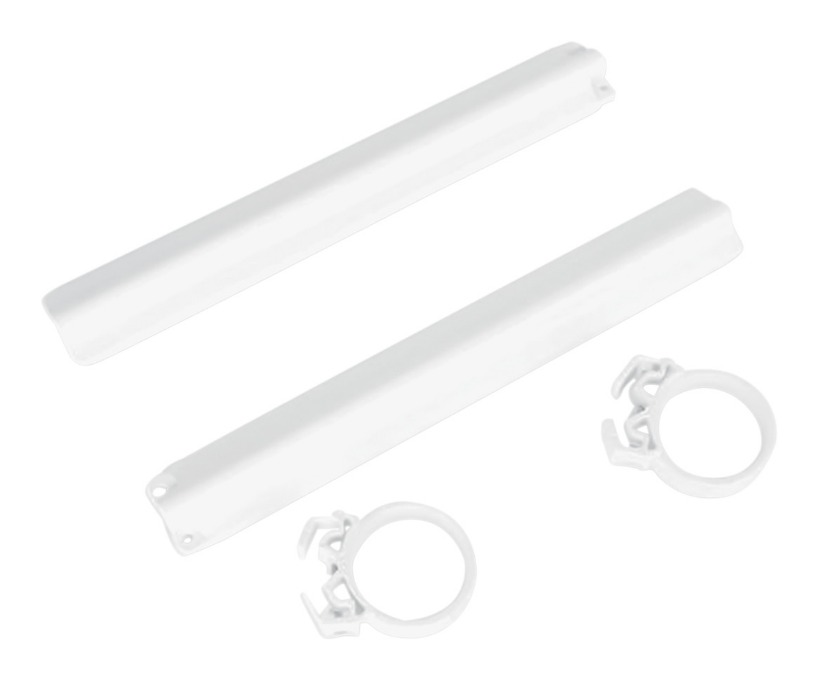 UFO Fork Guards Suzuki RM125 / RM250 1991 Cycle Gear