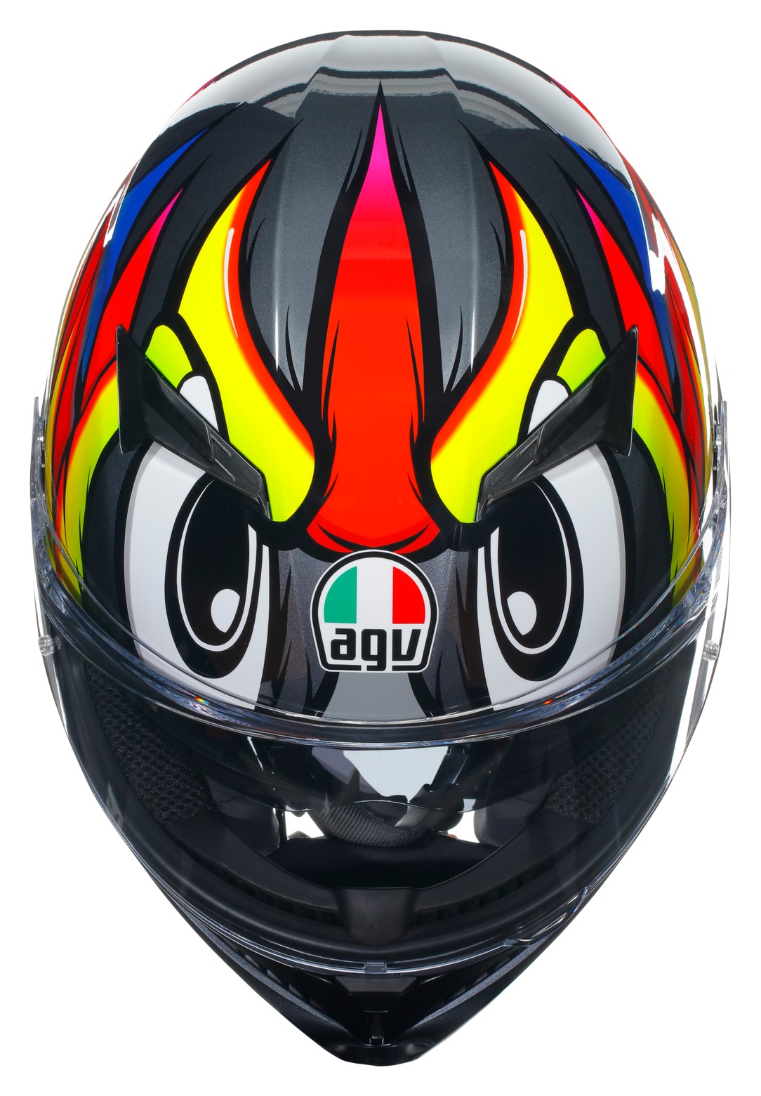 AGV K3 BIRDY 2.0 GREY/YELLOW/RED フルフェイス AGV AGV K3 BIRDY 2.0 GREY/YELLOW/RED フルフェイス ヘルメット