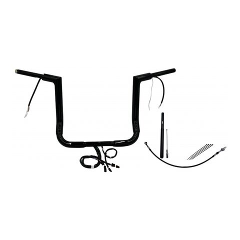 Fat Baggers Inc. 1 1/2" Wired Flat Top Handlebar Kit For Harley Touring 2021-2025 