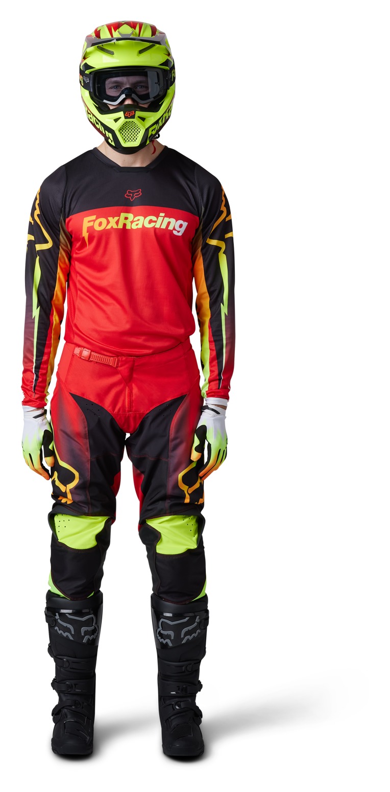 Fox Racing Youth 180 Statk Jersey (Youth LG) Cycle Gear