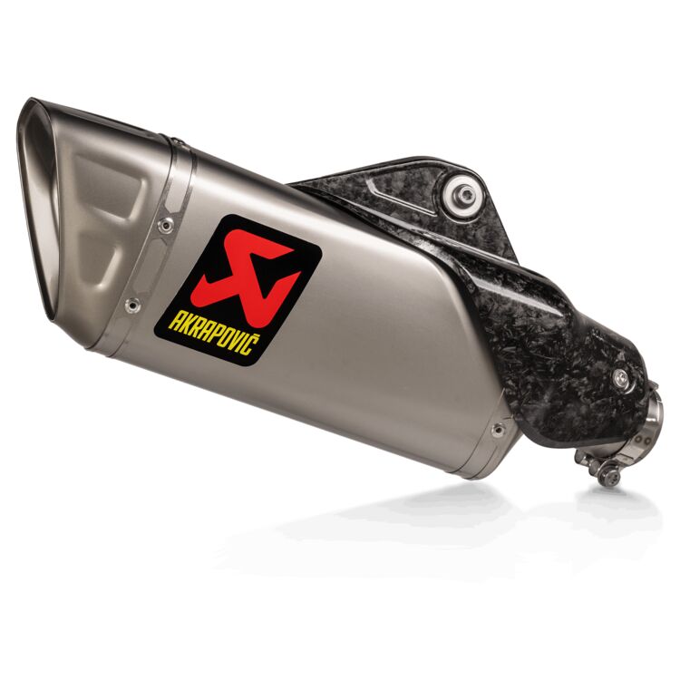 AKRAPOVICスリップオンマフラー YAMAHA MT-10/SP用 Akrapovic GP Slip-On Exhaust Yamaha MT-10 2022-2025 - Cycle Gear