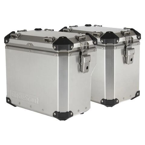 GlobeScout XPAN+ Aluminum Side Case Set Honda Africa Twin / KTM 1290 / Suzuki VStrom 1050 2016-2023