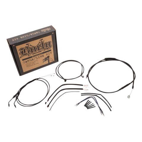Burly Handlebar Cable Installation Kit For Harley Roadster w/ ABS 2016-2020