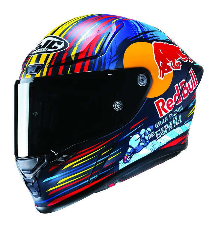 HJC RPHA 1N Jerez Red Bull Helmet (MD and 2XL) - Cycle Gear