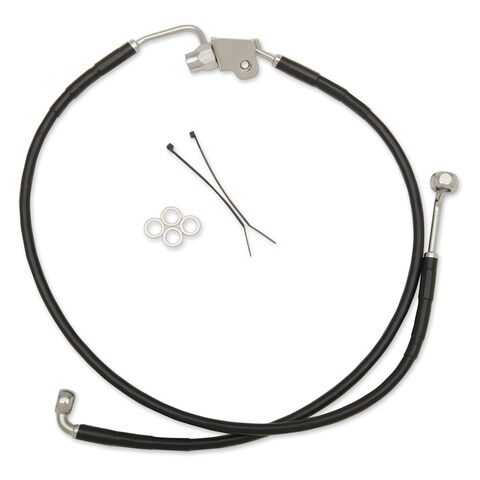 Drag Specialties Rear Brake Line Kit For Non-ABS Harley