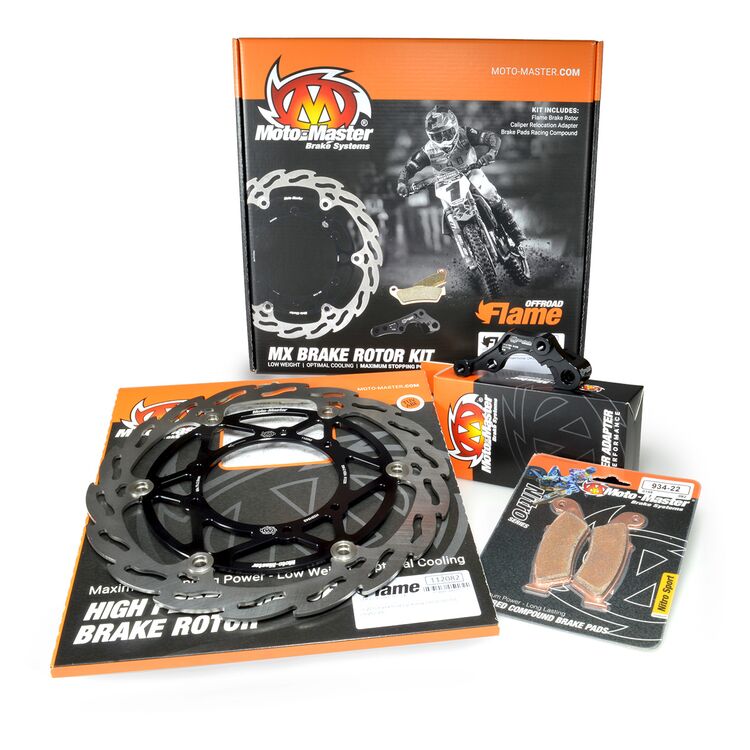 Moto Master Flame Floating Front Rotor Kit 270mm