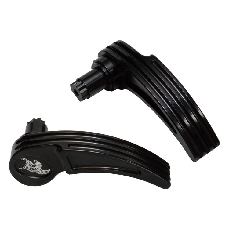 MDPROMCP Black Saddlebag Latch Levers For Harley Davidson Touring Models 2014-2024