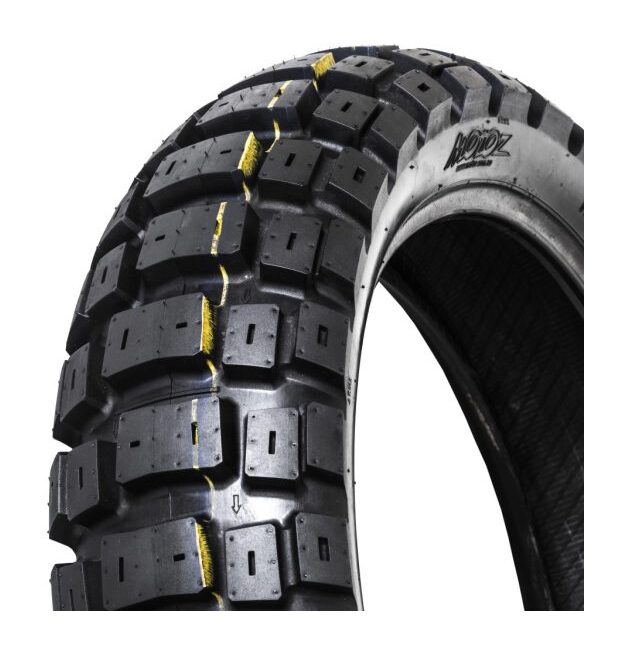 モトズ RallZ 前後　エンデューロ アドベンチャー　オフロードタイヤ Motoz Tractionator RallZ Tires - Cycle Gear