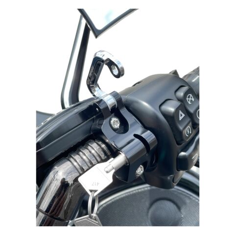 Ken's Factory Next Level Perch With Helmet Lock For Harley 1984-2025