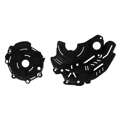Acerbis X-Power Clutch and Ignition Covers Yamaha Tenere 700 2021-2024