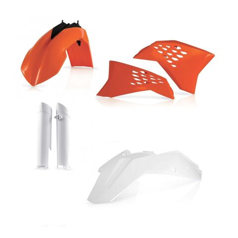 Acerbis Full Plastic Kit KTM XC-W 200cc-450cc / EXC 450cc-530cc 2008-2011