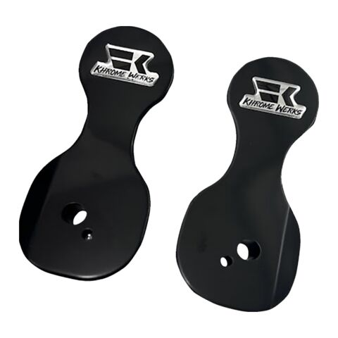Khrome Werks 3 1/2" Drop Mirror Brackets For Harley Street Glide / Electra Glide 2014-2024