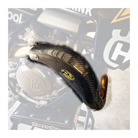 P3 Carbon Fiber MAXCoverage Heat Shield KTM / Husqvarna 450cc 2023-2025