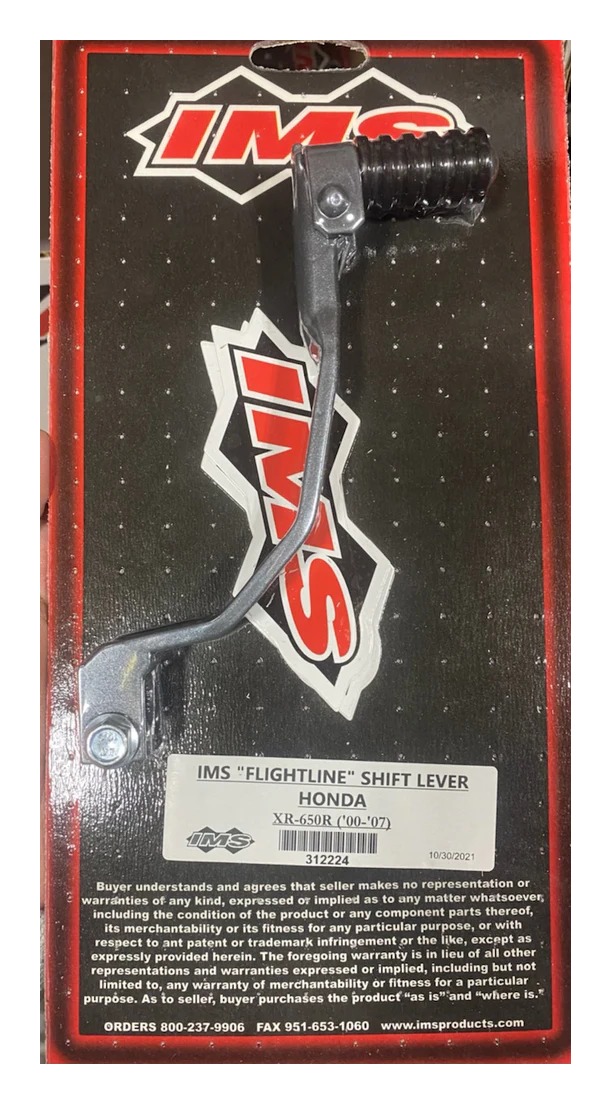 IMS Flightline Folding Shift Lever Honda XR650R 20002007 Cycle Gear