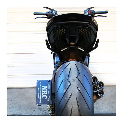 New Rage Cycles Side Mount License Plate Ducati Diavel V4 2023-2024