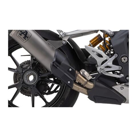 Arrow Carbon Fiber Heat Shield Triumph Speed Triple 1200 RS 2021-2024
