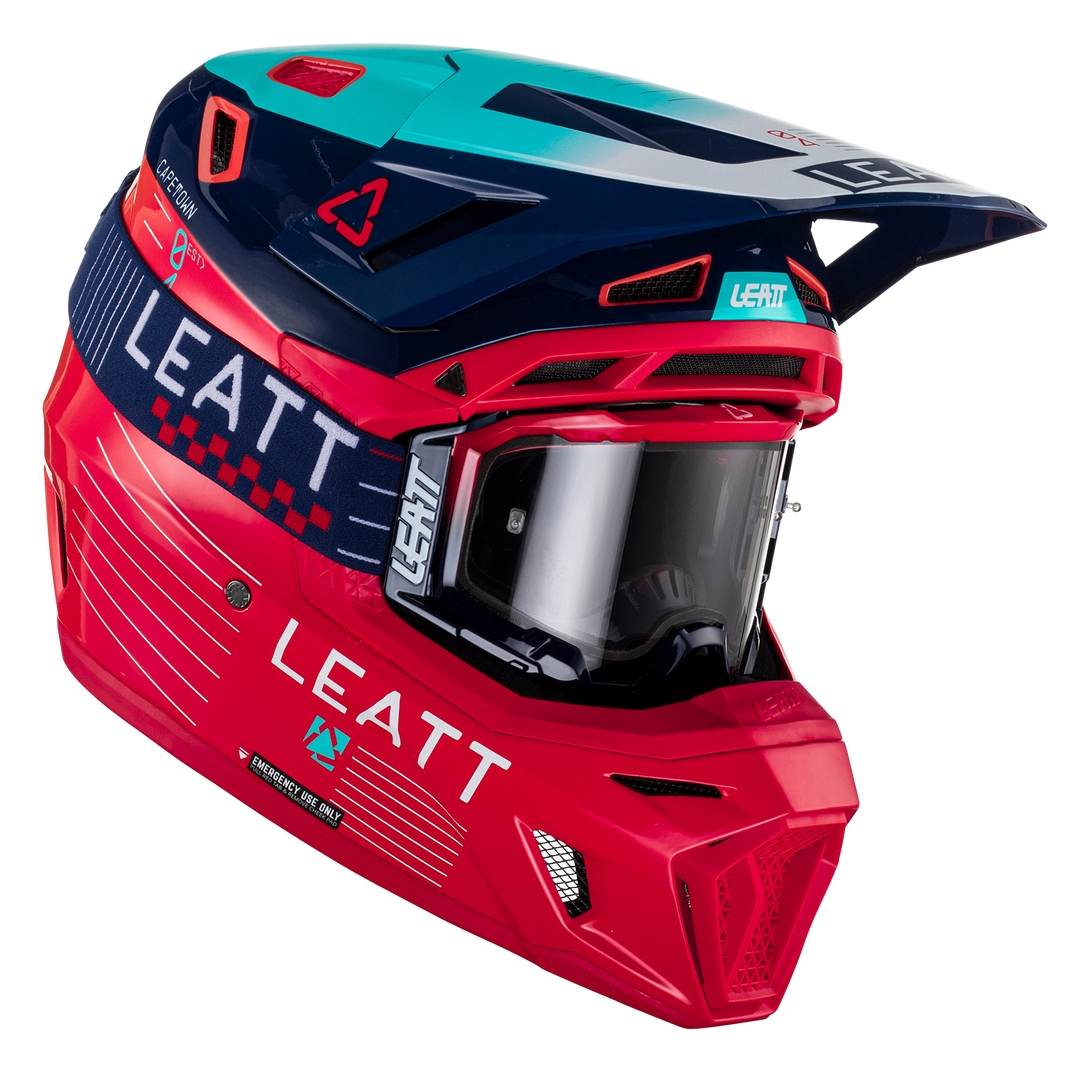 Leatt Moto 8.5 Composite V23 Helmet Kit Cycle Gear