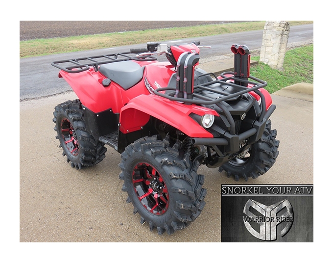 Snorkel Your ATV Warrior Riser Snorkel Kit Yamaha Kodiak / Grizzly 2016