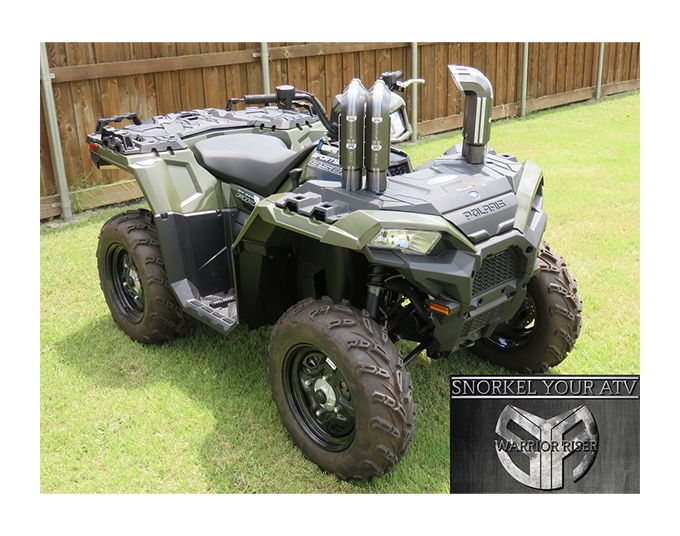 Snorkel Your ATV Warrior Riser Snorkel Kit Polaris Sportsman 850 / 1000