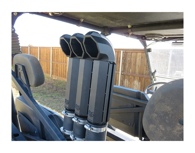 Snorkel Your ATV Warrior Riser Snorkel Kit Cycle Gear