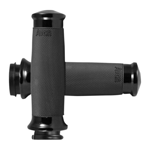 Avon Custom Contour Smooth Grips For Harley With Throttle By Wire