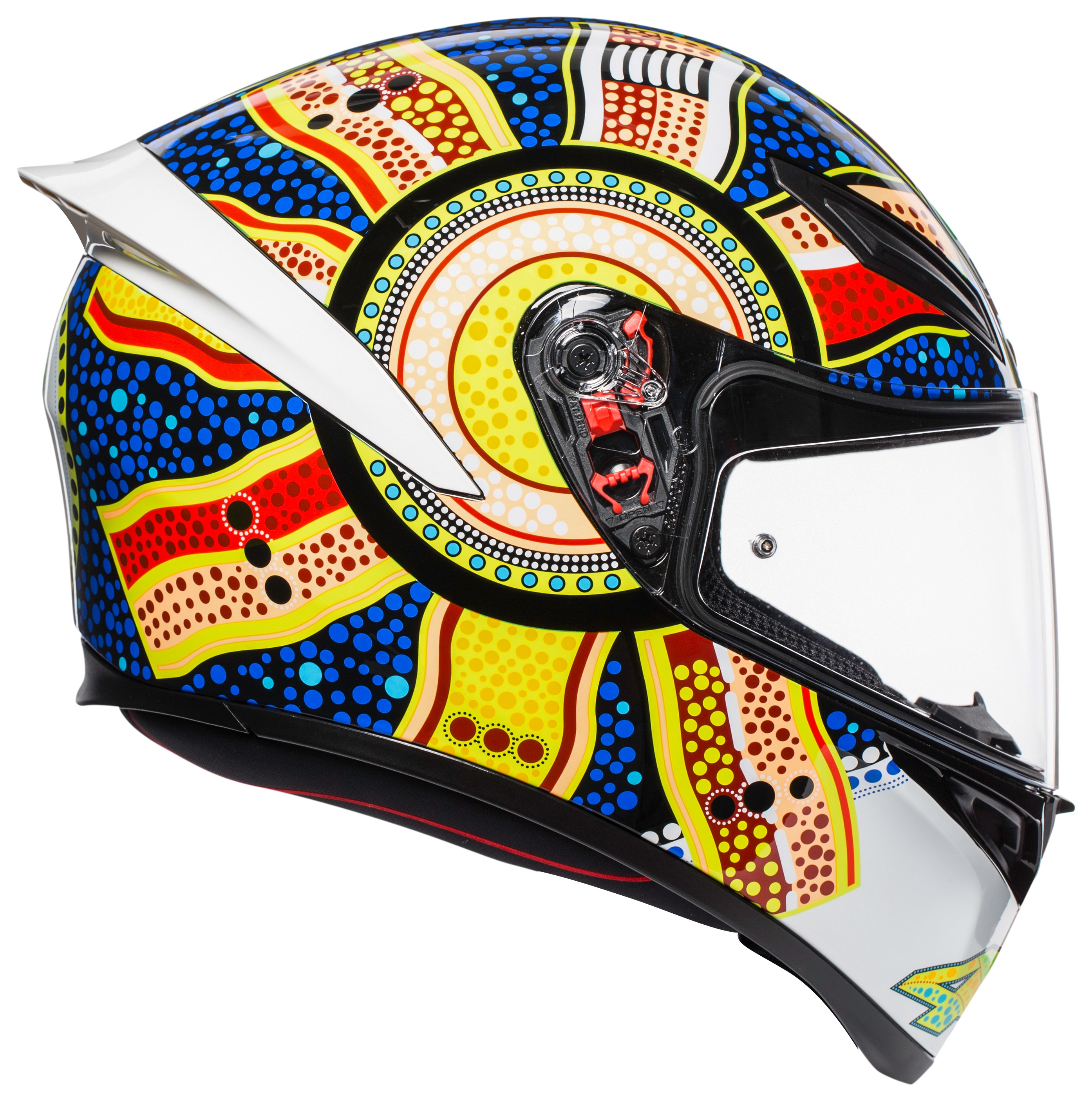 AGV K1 - DREAMTIME Sサイズ AGV K1 S Dreamtime Helmet Overview - YouTube