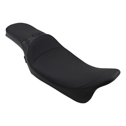 Drag Specialties Backrest Compatible Extended Reach Predator 2-Up Seat For Harley Touring 2008-2025